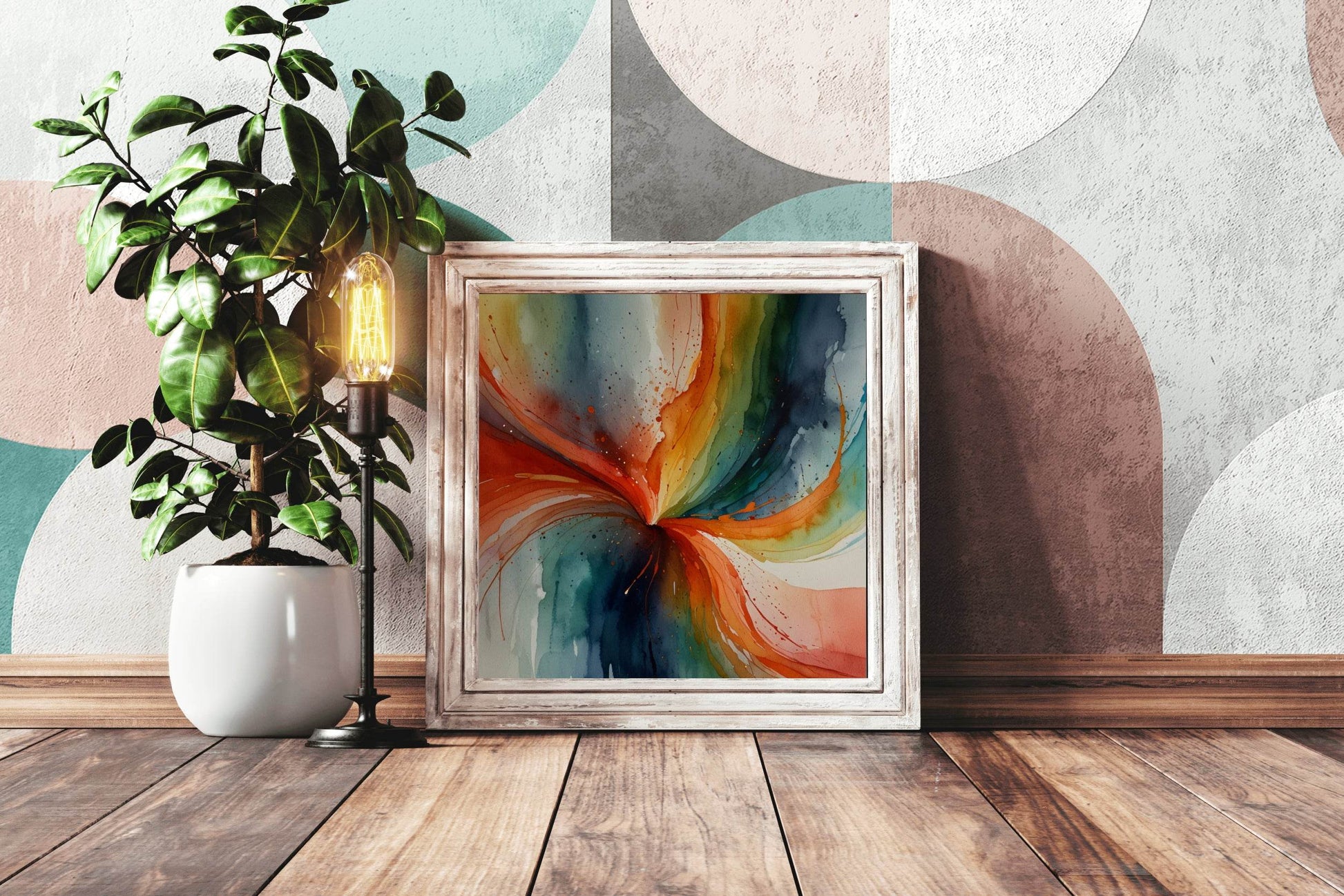 Oil Painting Color Abstract Wall Art - beink online art store