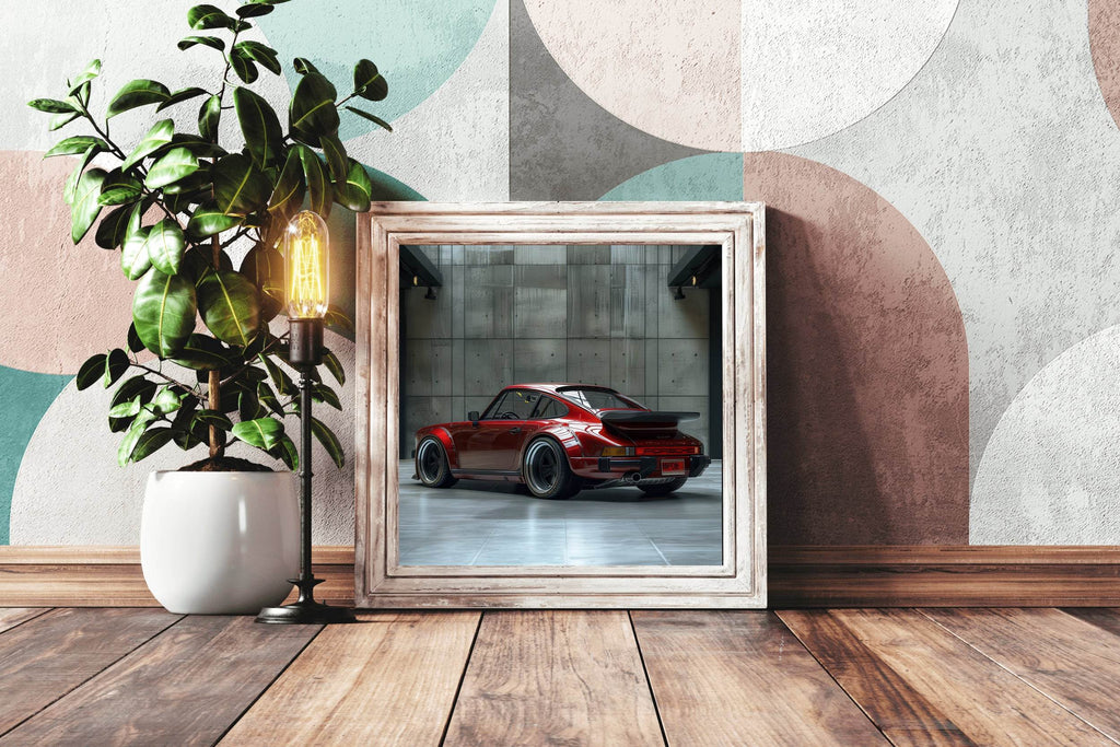 Back Porsche 911 Sport Wall Art - beink online art store