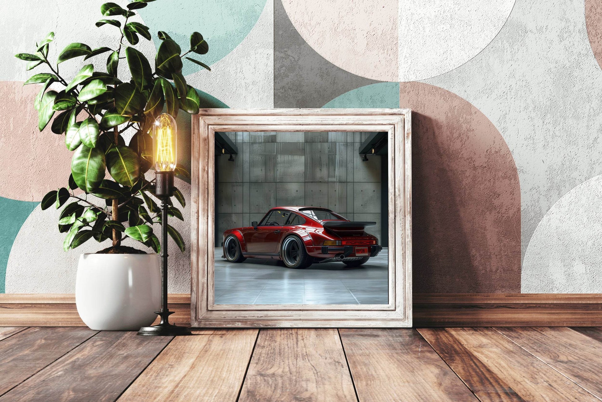 Back Porsche 911 Sport Wall Art - beink online art store